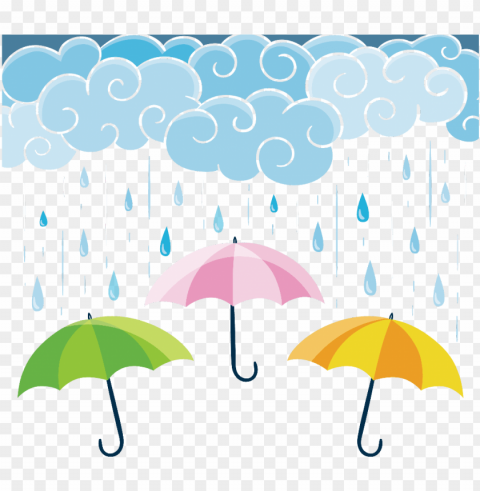 ftestickers sticker - umbrella with rain PNG Graphic with Clear Background Isolation PNG transparent with Clear Background ID 4c2427f9