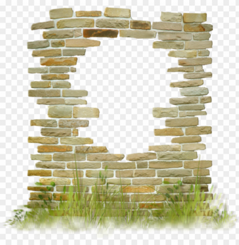 Ftestickers Wall Hole - Stone Wall 3d Transparent Background PNG Images Complete Pack