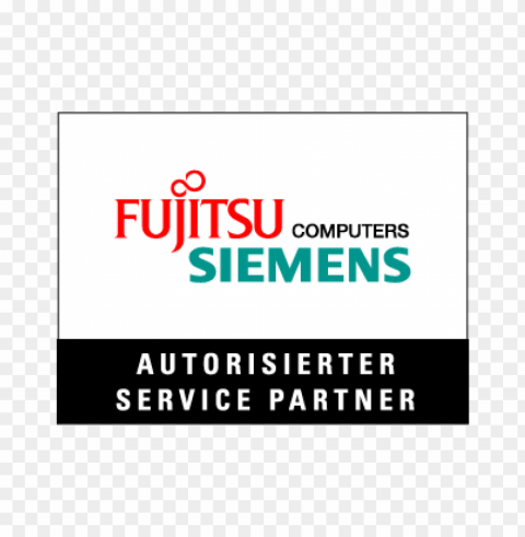 fujitsu siemens computers asp vector logo Transparent background PNG stockpile assortment