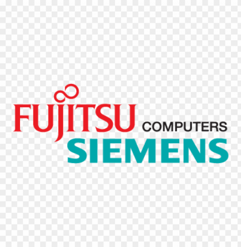 fujitsu siemens computers logo vector PNG transparent images for social media