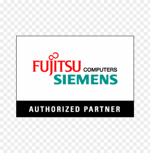 fujitsu siemens vector logo Transparent Cutout PNG Graphic Isolation