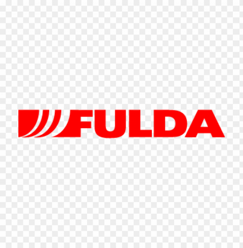 fulda red vector logo PNG Image with Isolated Icon