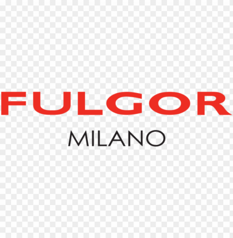 Fulgor Milano Logo Isolated Artwork In Transparent PNG Format