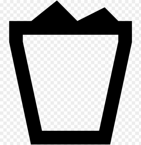 full trash icon - icon High Resolution PNG Isolated Illustration