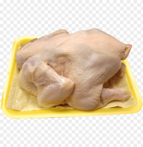 full whole chicken 100% natural - slaughtered chicken Isolated Item with HighResolution Transparent PNG