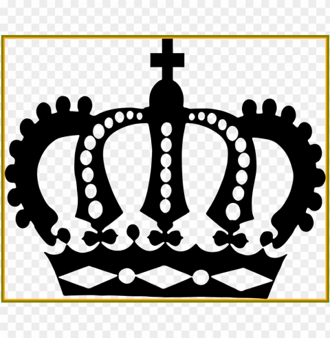 fullsize of queen crown drawing - kings crown clip art Isolated PNG Element with Clear Transparency