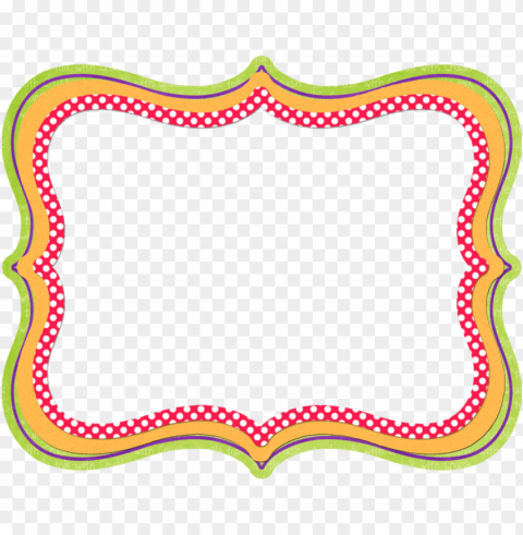 fun borders - clipart borders PNG files with alpha channel assortment