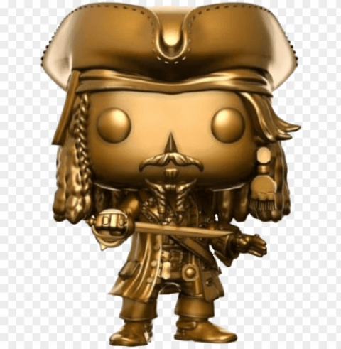 funko pop pirates of the caribbean jack sparrow 273 - funko pop jack sparrow gold PNG for personal use PNG transparent with Clear Background ID 90c2c19a