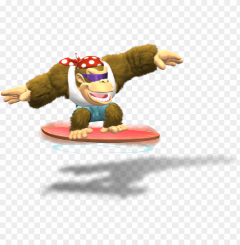 funky kong tropical freeze - donkey kong country tropical freeze funky ko Isolated Item in Transparent PNG Format