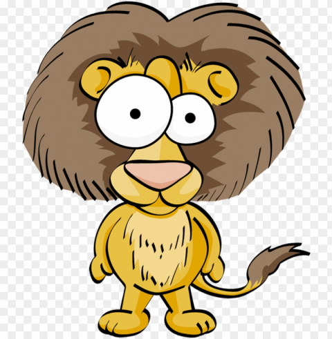 funny cartoon animal drawings Isolated Character in Transparent PNG Format