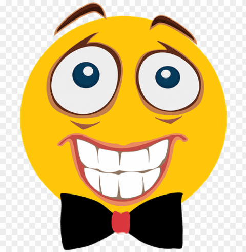 funny face emoji Transparent PNG Artwork with Isolated Subject