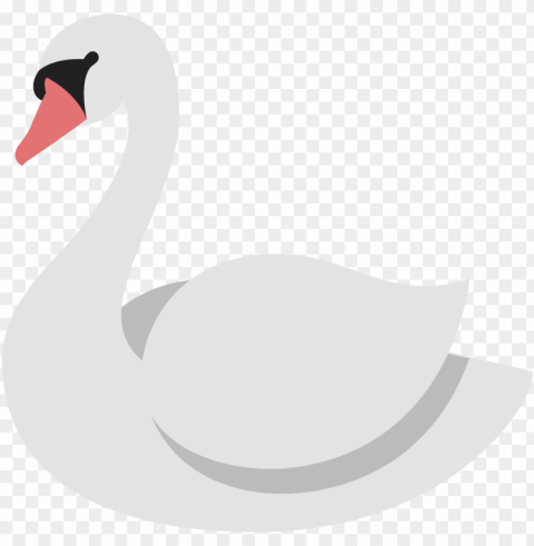 fur vector swan feather - icon Isolated Design Element in PNG Format