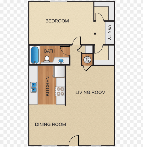 furnish this floor plan - floor pla Transparent PNG Isolated Object with Detail