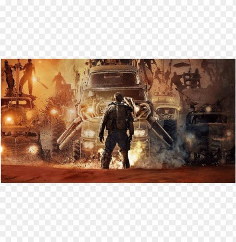fury road was a very long time coming - best adventures movie of hollywood Clean Background Isolated PNG Character