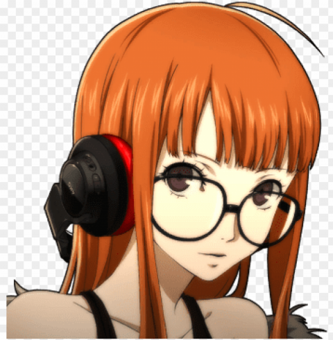futaba persona 5 icons PNG Isolated Object on Clear Background