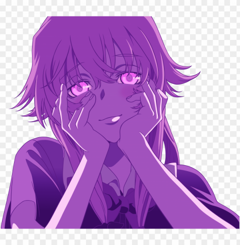 future diary clipart black and white stock - mirai nikki yuno PNG images with transparent canvas comprehensive compilation