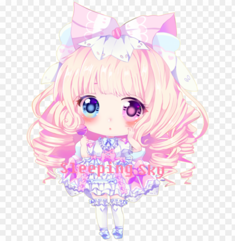 fuwa by sleeping-sky personagens de anime dibujos - color dibujo de anime chibi Transparent PNG graphics variety PNG transparent with Clear Background ID 957f527d