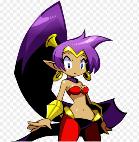 fx cine shantae pose 6 - red and blue shantae PNG transparent photos for design