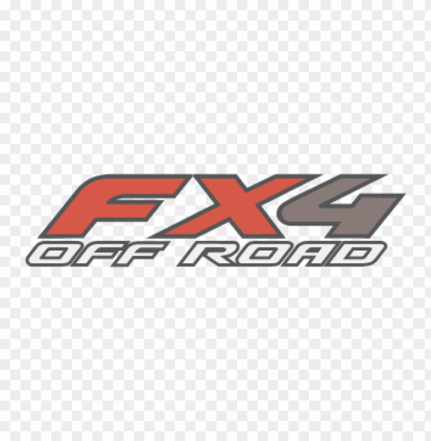 fx4 off road logo vector PNG with clear background set