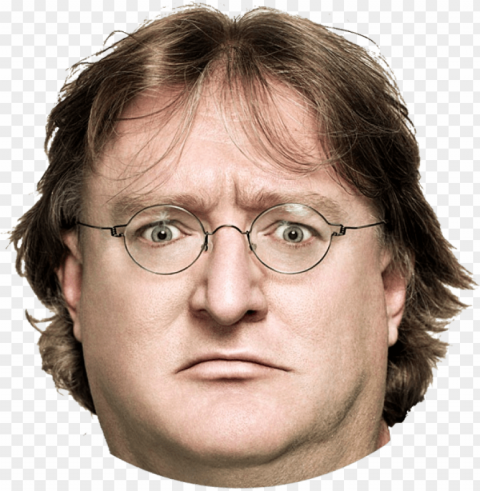 gaben serious stare Transparent Background Isolation of PNG