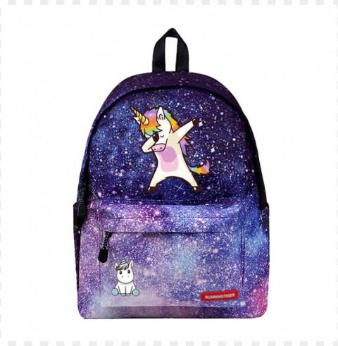 Galaxy School Bags Isolated Character With Transparent Background PNG