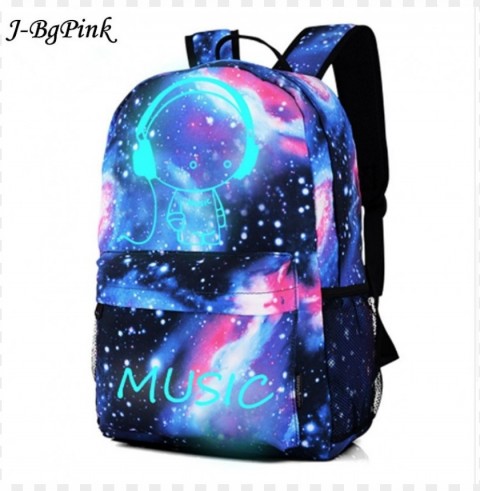 galaxy school bags Isolated Graphic in Transparent PNG Format