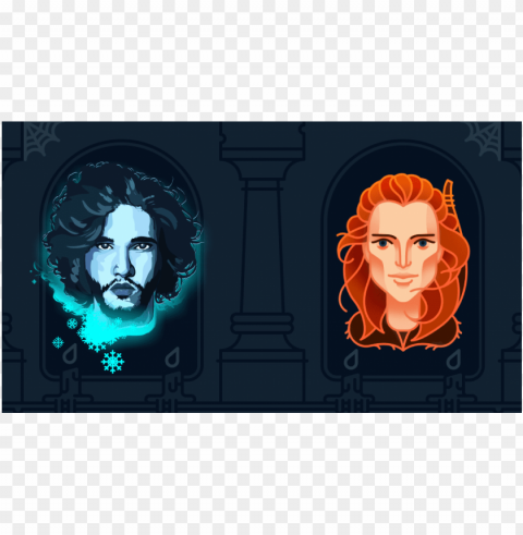 game of thrones personagens PNG Image with Isolated Icon