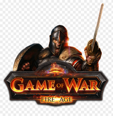 game of war fire age logo PNG files with no backdrop pack