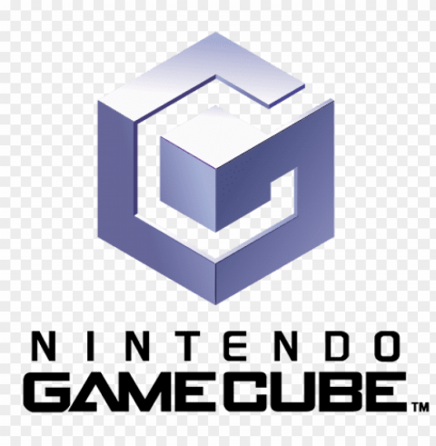 gamecube logo Isolated Illustration on Transparent PNG