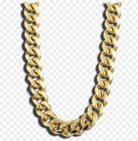 Gangster Gold Chain PNG For T-shirt Designs