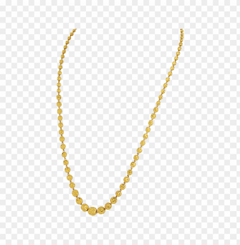gangster gold chain PNG format with no background