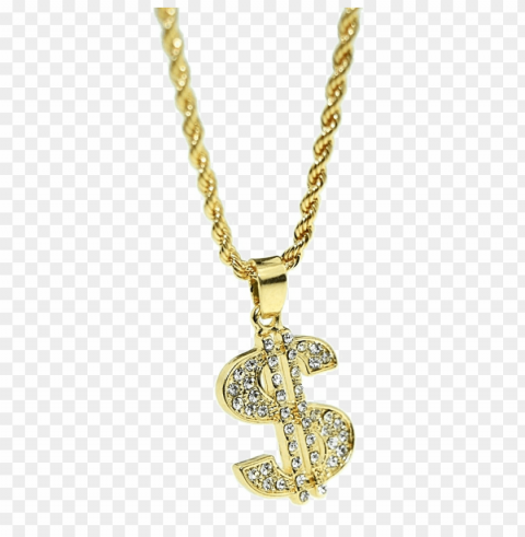 gangster gold chain PNG images with clear cutout