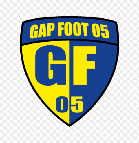gap foot 05 vector logo Isolated Element in HighQuality PNG