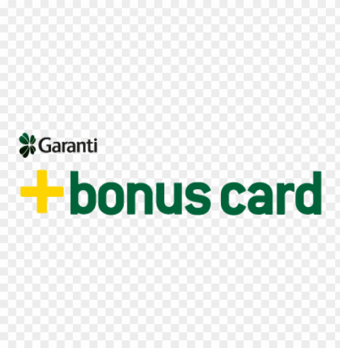 garanti bonus card logo vector free PNG images with transparent layering