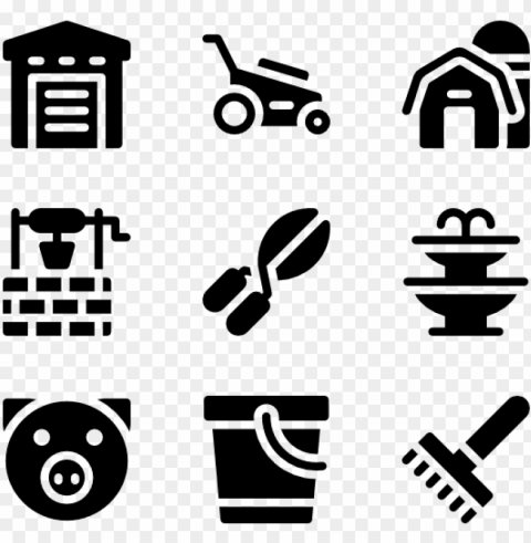 gardening 50 icons - spa & beauty Clean Background Isolated PNG Icon