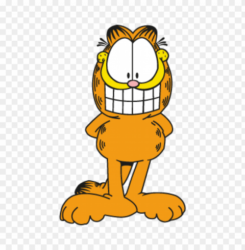 garfield characters logo vector free PNG Image Isolated with HighQuality Clarity