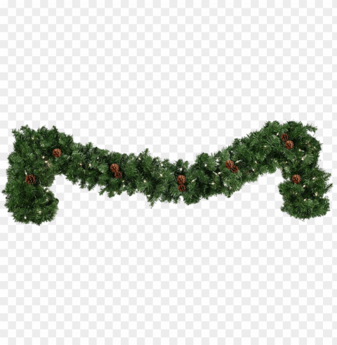 garland christmas Transparent PNG Isolated Element