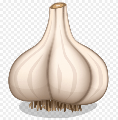 garlic Isolated Subject in Transparent PNG