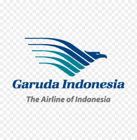 garuda indonesia air logo vector free PNG graphics with clear alpha channel