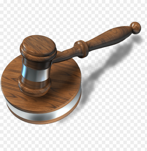 gavel PNG Graphic Isolated on Clear Backdrop