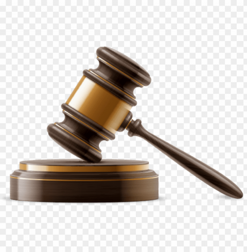 gavel PNG Graphic Isolated on Transparent Background