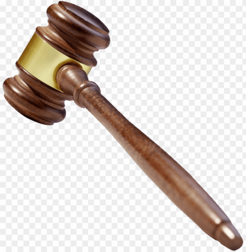 Gavel PNG Graphic With Clear Isolation