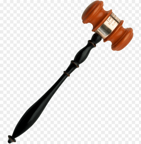 gavel PNG Graphic with Isolated Transparency