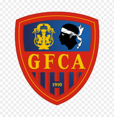 gazelec fc ajaccio vector logo PNG clip art transparent background