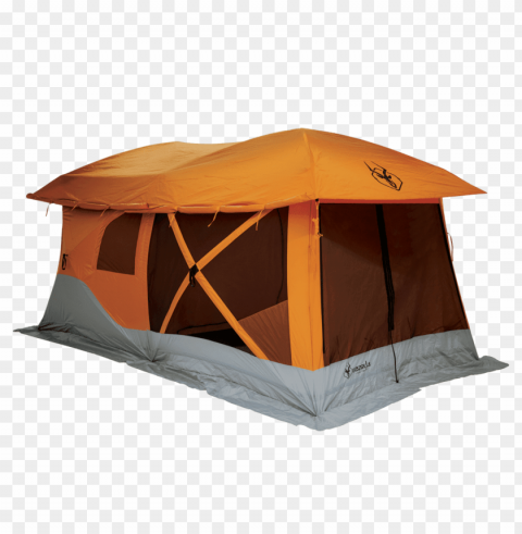 gazelle camping hub tent PNG Image with Isolated Artwork