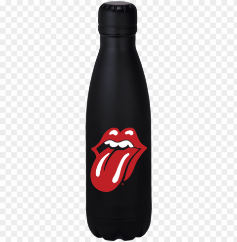 gb eye rolling stones lips collector print PNG Isolated Design Element with Clarity