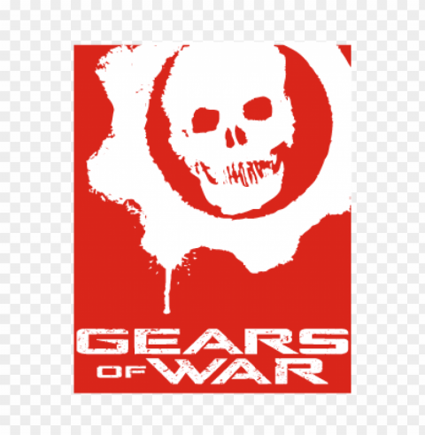 gears of war eps logo vector free download PNG images for merchandise