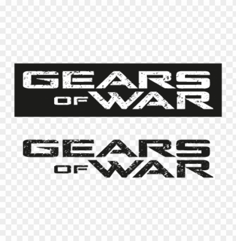 gears of war games logo vector free PNG images for editing