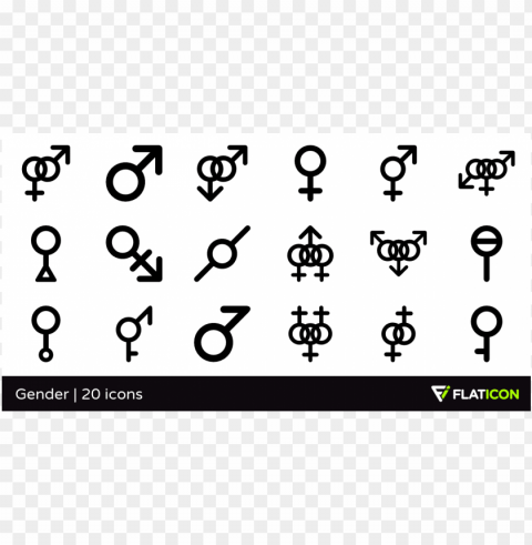 gender symbol PNG images with transparent canvas