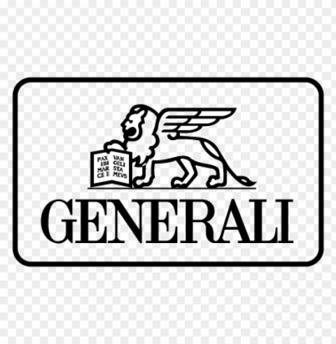 general black vector logo PNG with transparent bg